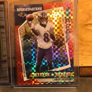 Upper deck premier prospect “insert die cut Marshal Faulk rookie one of best